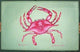 Betsy Drake Pink Crab 30 Inch By 50 Inch Comfort Floor Mat