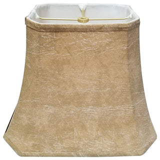 Royal Designs Rectangle Cut Corner Lamp Shade, Mouton, 6.5x12x10