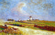 Ferdinand Du Puigaudeau Countryside With Windmill near Batz Wall Decal