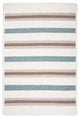 Colonial Mills Allure AL49 Sparrow Stripes Area Rug, Square 8'x8'