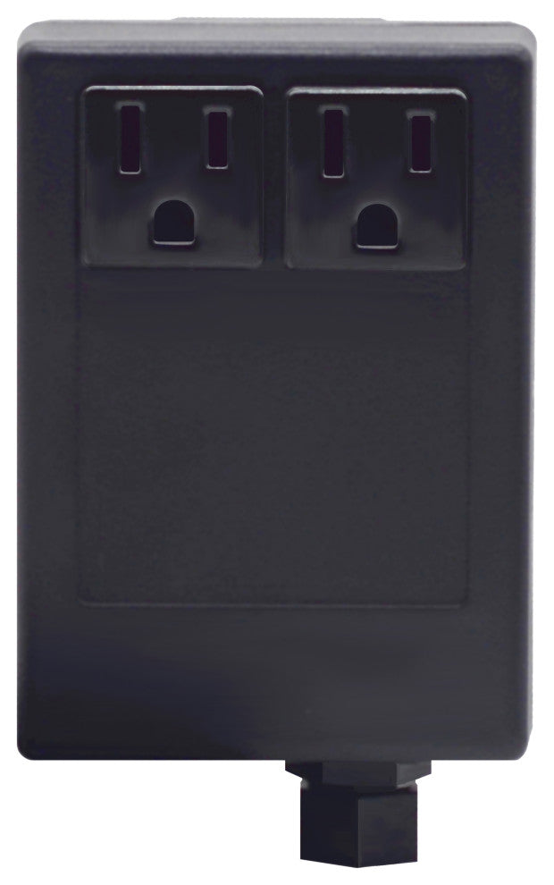 Raised Button Disposal Air Switch and Dual Outlet Control Box, Antique Copper