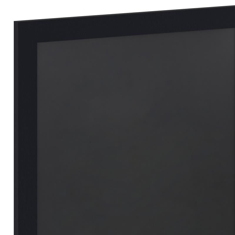 Canterbury Wall Mount Magnetic Chalkboard Sign Set, Black, 24" X 36"