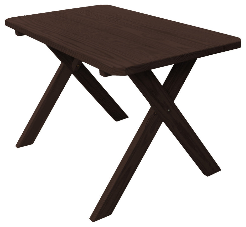 Pressure Treated Pine Cross Leg Picnic Table