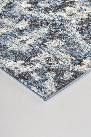 Weave & Wander Tullamore Charcoal/Blue Rug, 10'x13'2"