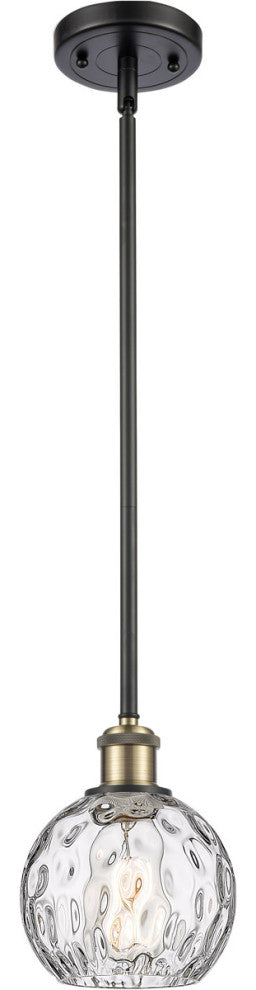 Innovations 516-1S-BAB-G1215-6-LED 1-Light Mini Pendant, Black Antique Brass