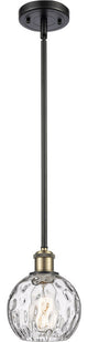 Innovations 516-1S-BAB-G1215-6-LED 1-Light Mini Pendant, Black Antique Brass