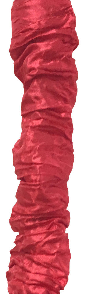 Royal Designs Cord/Chain Cover, 4', Touch Fastener, Red