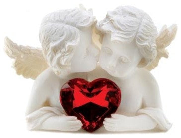 Two In Love Cherub Figurine