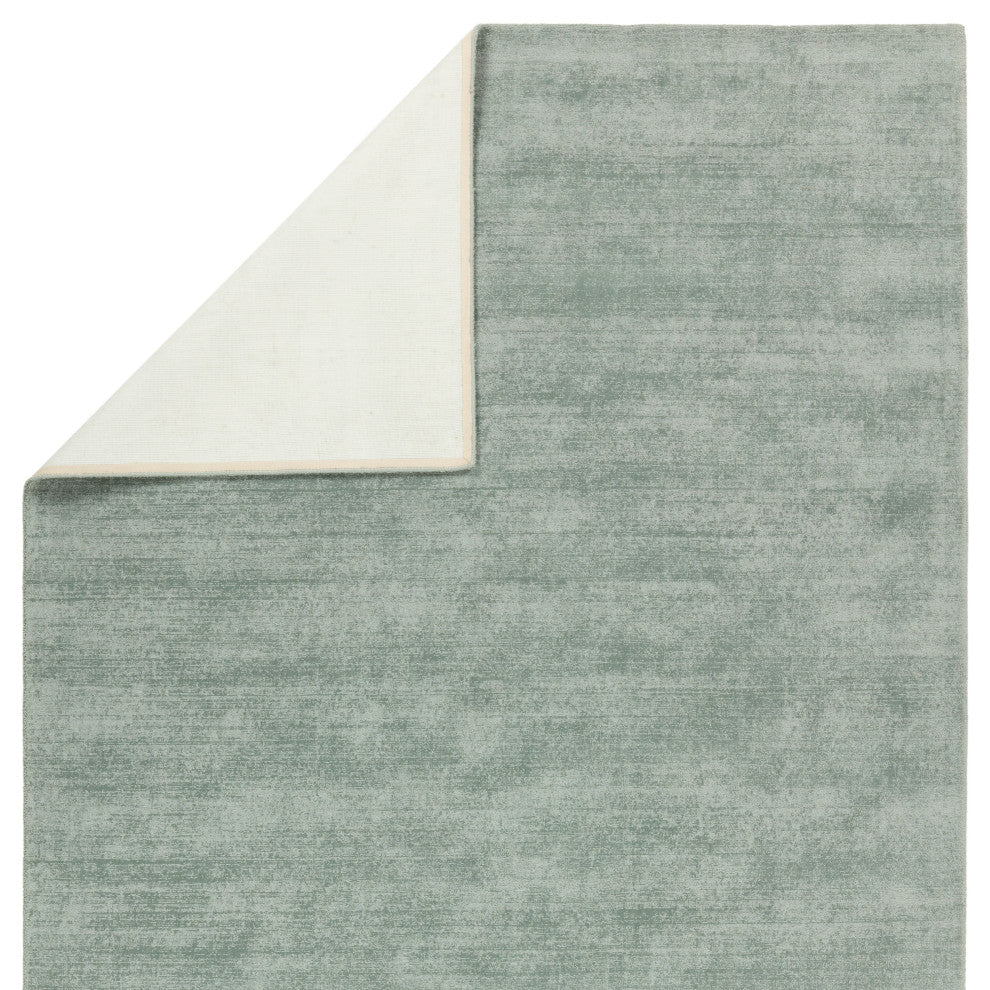 Jaipur Living Arcus Handmade Solid Seafoam green Area Rug 9'X12'