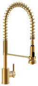 Parma Single Handle Pre-Rinse Kitchen Faucet, Brushed Bronze
