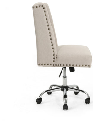 GDF Studio Quentin Contemporary Fabric Swivel Office Chair