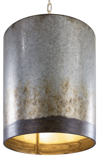 Varaluz-323P03OG-Three Light Pendant Ombre Galvanized