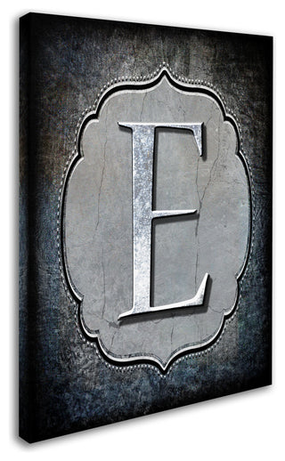 LightBoxJournal 'Letter E' Canvas Art, 24" x 32"