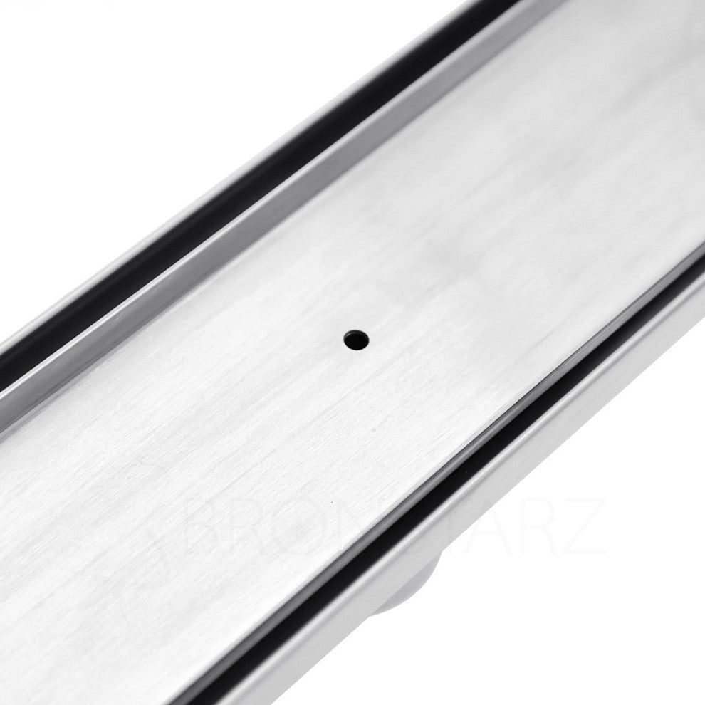 Bronstarz Tile Insert 304 Stainless Steel Linear Shower Drain, 26"