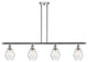 Innovations 516-4I-PC-G654-6-LED 4-Light Island Light, Polished Chrome