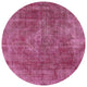 Ahgly Company Indoor Round Mid-Century Modern Area Rugs, 7' Round