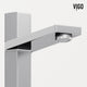 VIGO Nova 10" H Single Handle Single Hole Bathroom Vessel Faucet, Chrome