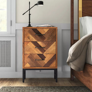 Benton 3-Drawer Nightstand