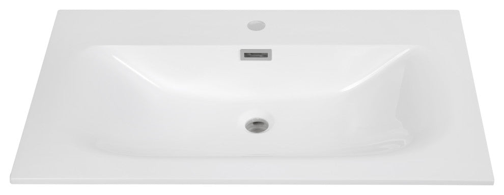 32" Solid Surface Resin Streamline K-2112-32 Vanity Top