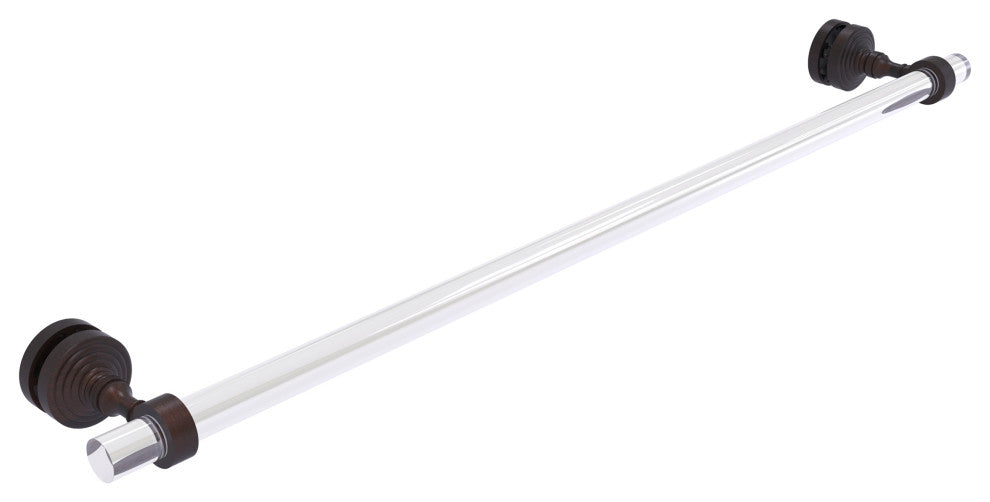 Pacific Grove 30" Shower Door Towel Bar, Venetian Bronze