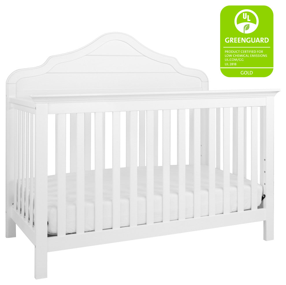 DaVinci Flora 4-In-1 Convertible Crib, White