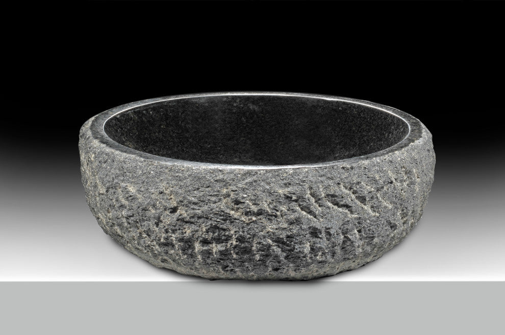 ANZZI Grahame Series Exotic Stone Bathroom Vessel Sink