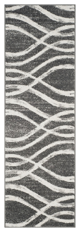 Safavieh Adirondack Adr125R Geometric Rug, Charcoal/Ivory, 11'0"x15'0"