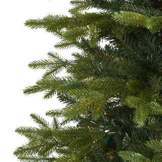 8ft. Belgium Fir Natural-Look Artificial Christmas Tree