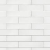Brooklin Brick Cotto Porcelain Floor and Wall Tile, White