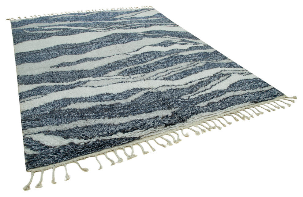 Rug N Carpet - Handmade Decorative 8' 0'' x 10' 3'' Moroccan Area Rug