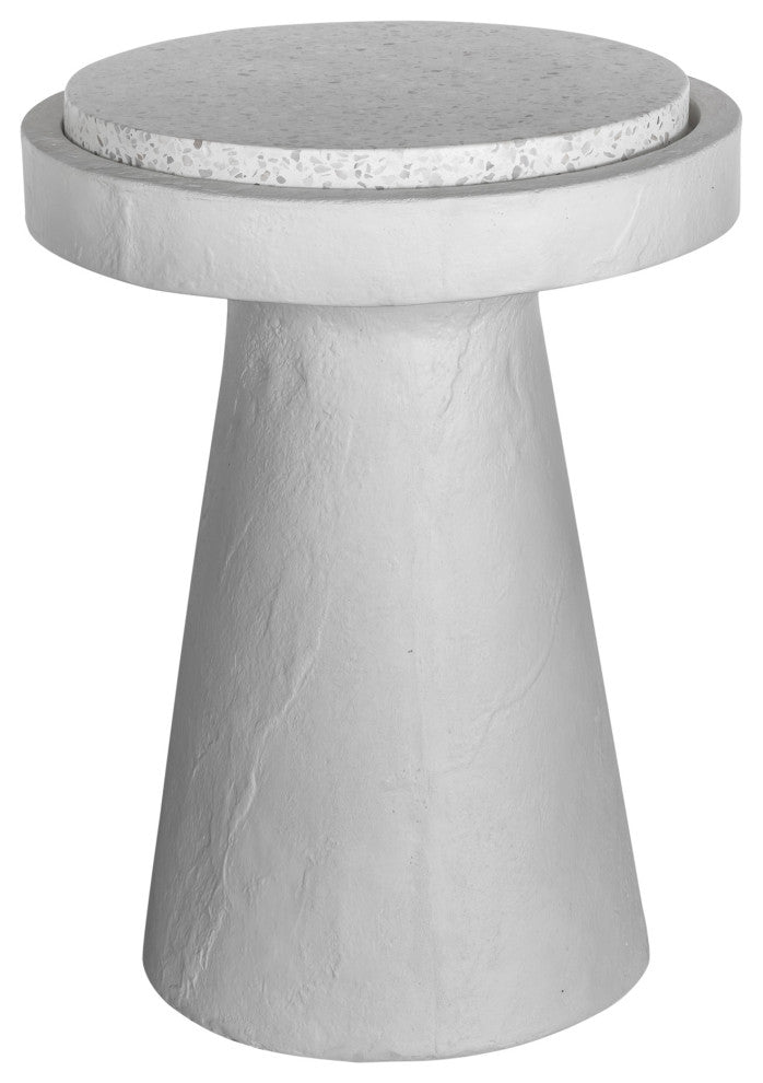 Book Accent Table White