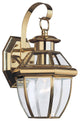 Generation Lighting Lighting 1-Light Outdoor Lantern, Polished Brass