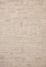 Loloi Hartley Ivory / Natural 3'-6" x 5'-6" Accent Rug