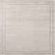 Ahgly Company Indoor Square Mid-Century Modern Area Rugs, 8' Square