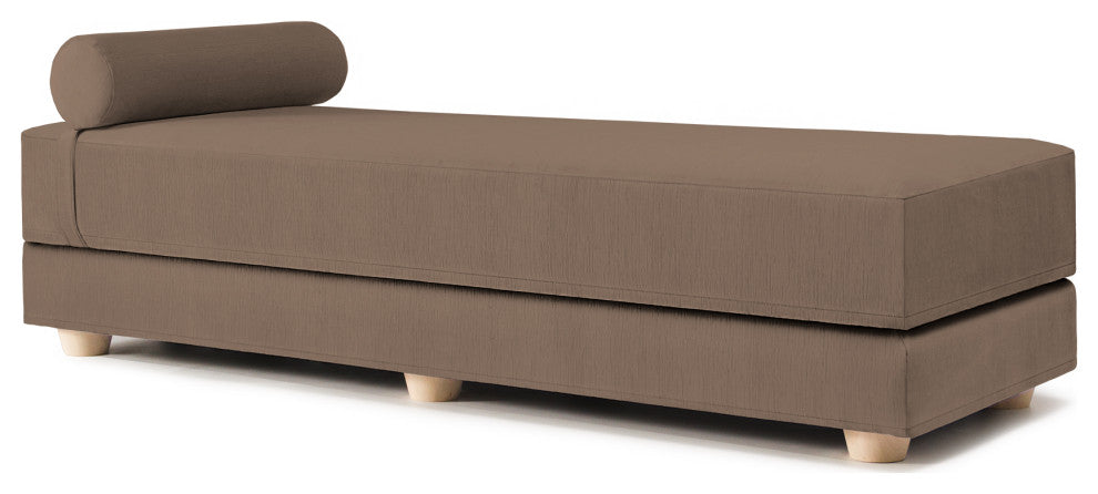 Alon Daybed Queen Size Convertible Sleeper, Coffee