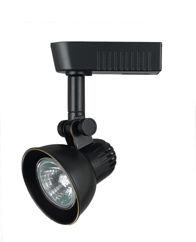 12V 50W MR-16 Track Head, Dark Bronze Finish