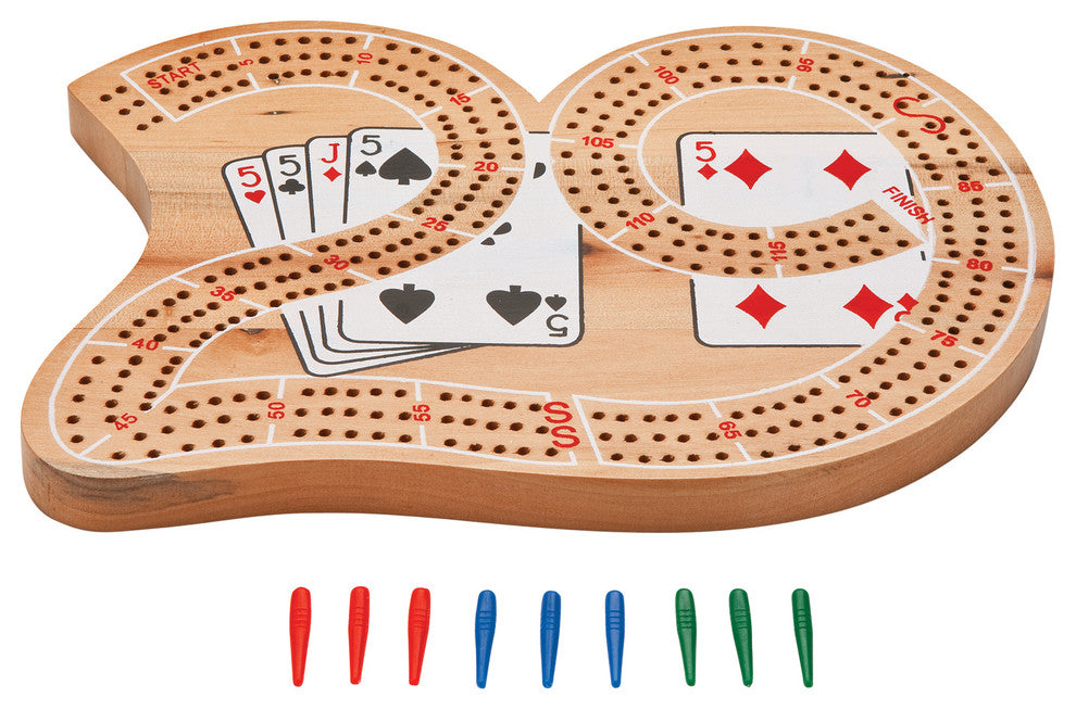 Mainstreet Classics Wooden "29" Cribbage Board