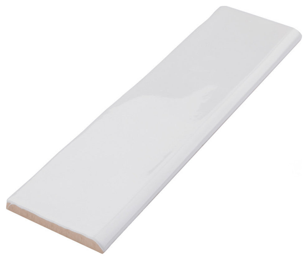 Chester Zocalo Bianco Ceramic Wall Trim