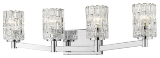 Z-Lite 1931-4V Aubrey 4 Light 32"W Bathroom Vanity Light - Chrome