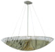 30W Metro Fusion Primavera Glass Inverted Pendant