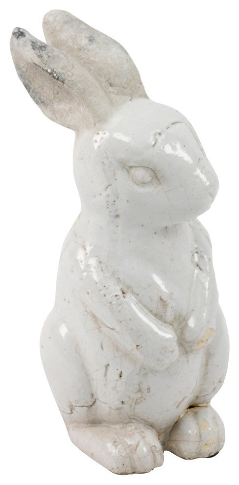 Ceramic Rabbit Sculpture, Large