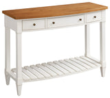 Temple Bowfront Console Table