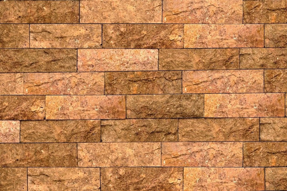 Ledge Stone Creamy Peach Small Sample