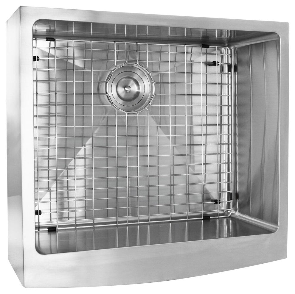 Nantucket Sinks 24" Pro Series Apron Farmhouse Stainless Steel Kitchen Sink