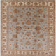 Ahgly Company Indoor Square Mid-Century Modern Area Rugs, 5' Square