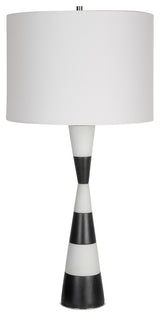 Uttermost Bandeau Banded Stone Table Lamp