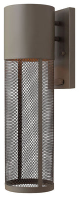 Hinkley Aria Medium Wall Mount Lantern, Buckeye Bronze