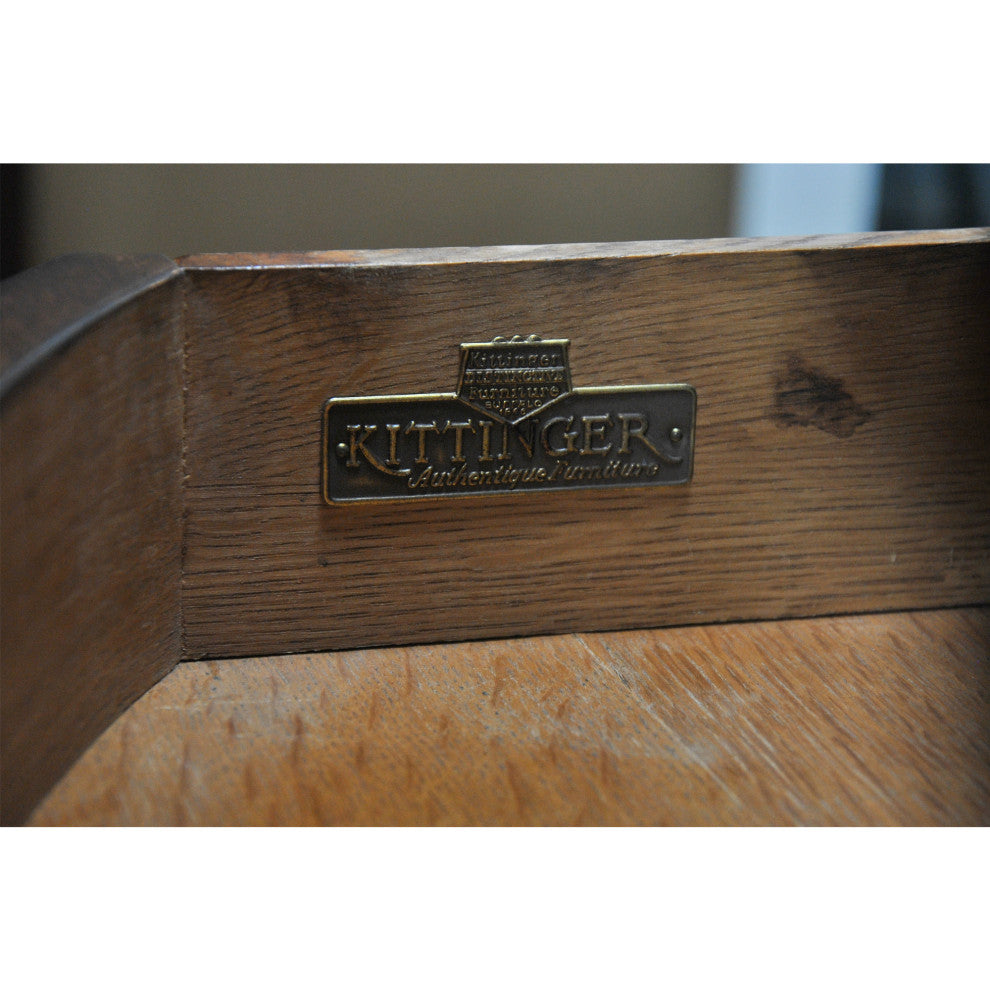 NVIN0119 Kittinger Mahogany Console with Columns A903