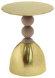 Daleyza Gold Side Table