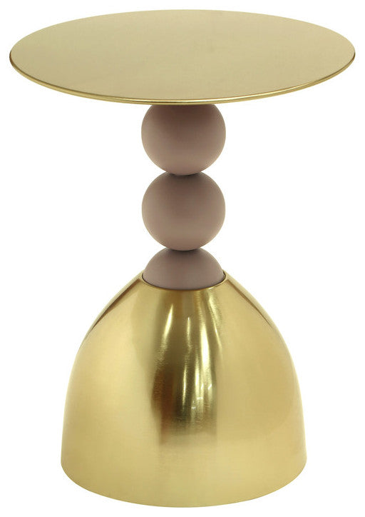 Daleyza Gold Side Table